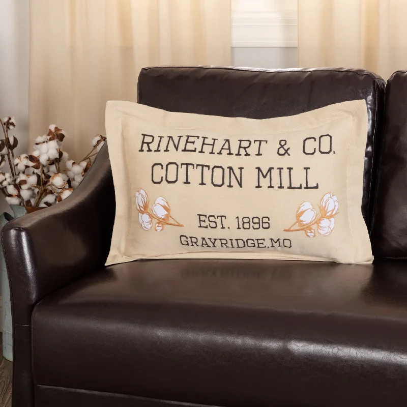 Adjustable Pillows for Customized ComfortAshmont Cotton Mill Co. Pillow 14x22 VHC Brands