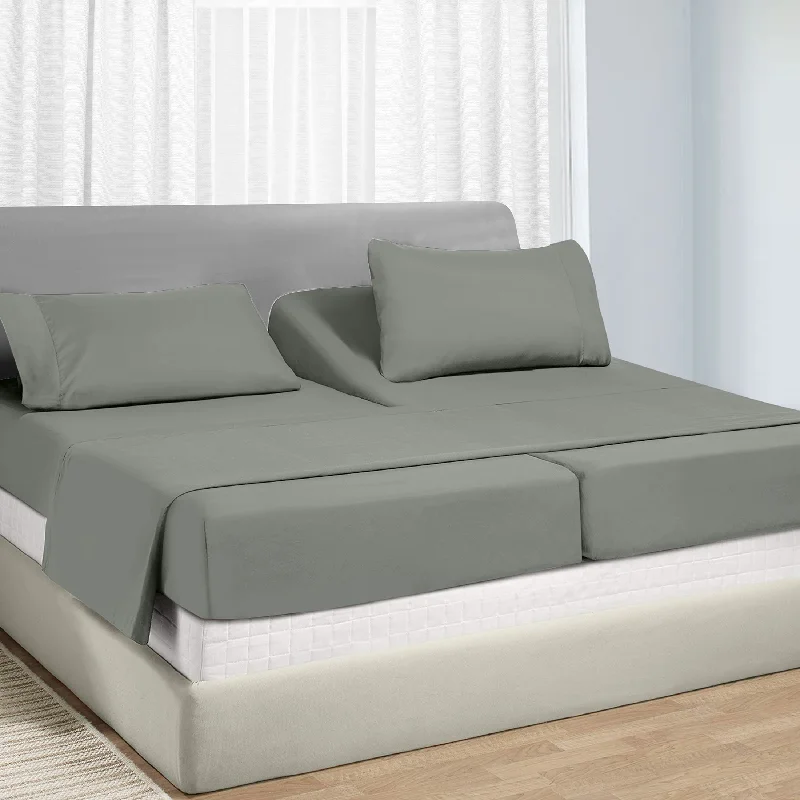 Anti - Pill Microfiber Sheets for a Smooth AppearanceSheet Set - 400 Thread Count - Dream Comfort