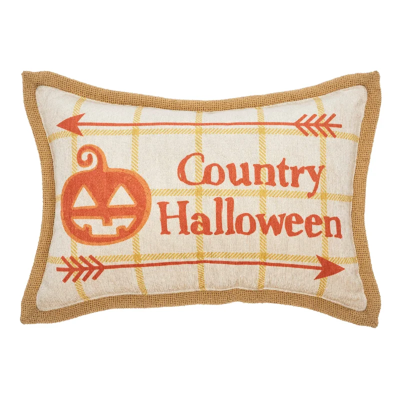 Adjustable Pillows for Customized ComfortCountry Halloween Pillow 9.5x14