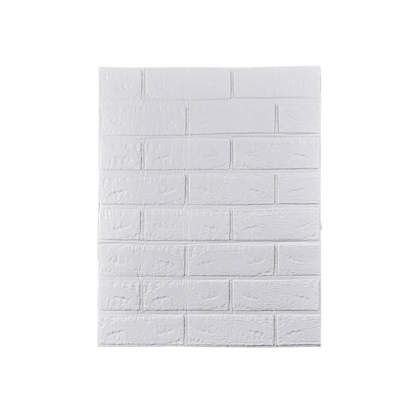 Wrinkle - Free Polyester Sheets for a Low - Maintenance BedFoam Sheet - Brick Pattern - White - 24In X 19.3In - 61Cm X 49Cm -