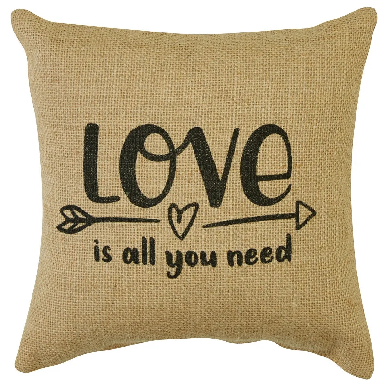 Lumbar Support Pillows for Car SeatsLove Is All Sentiment Pillow - 10x10 Park Designs