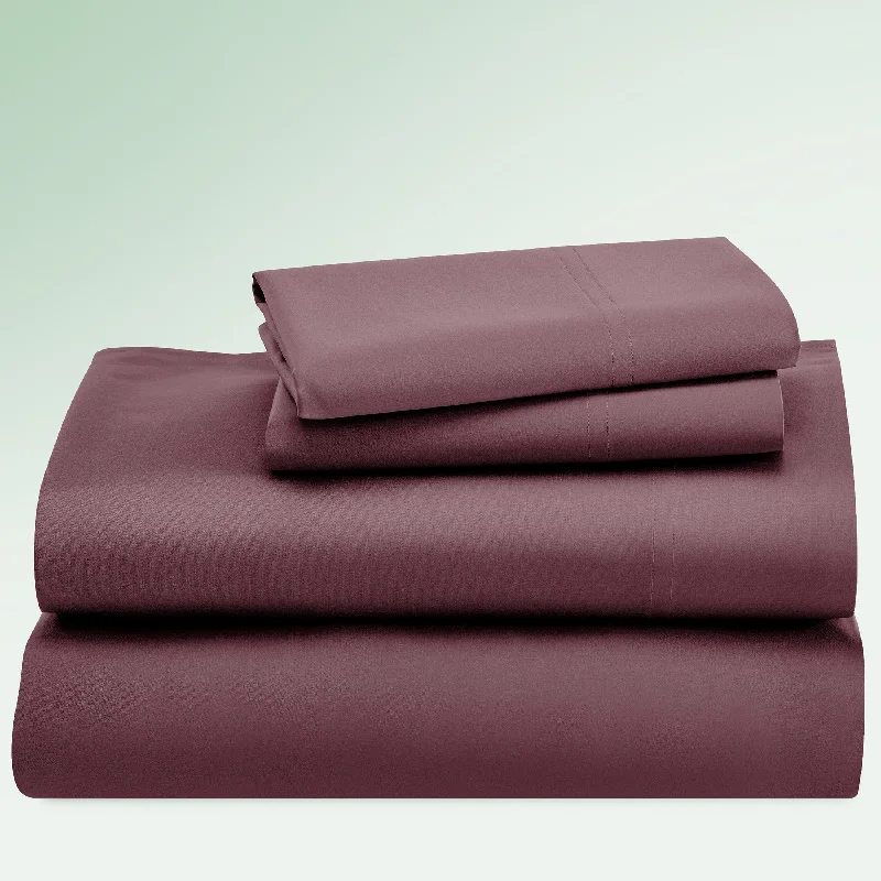 Rayon - Cotton Sheets for a Breathable and Soft BlendSheet Set - 600 Thread Count - Deluxe Comfort