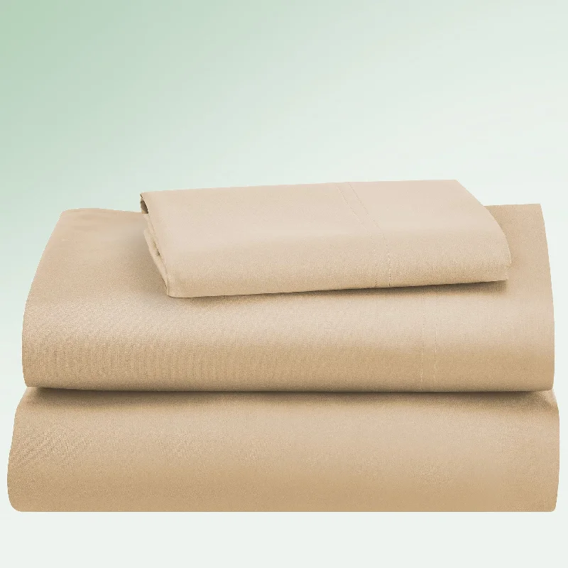 Rayon - Cotton Sheets for a Breathable and Soft BlendSheet Set - 600 Thread Count - Deluxe Comfort