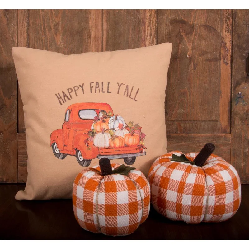 Feather Pillows for a Luxurious SleepHappy Fall Y'All Truck Pillow PLKH0312