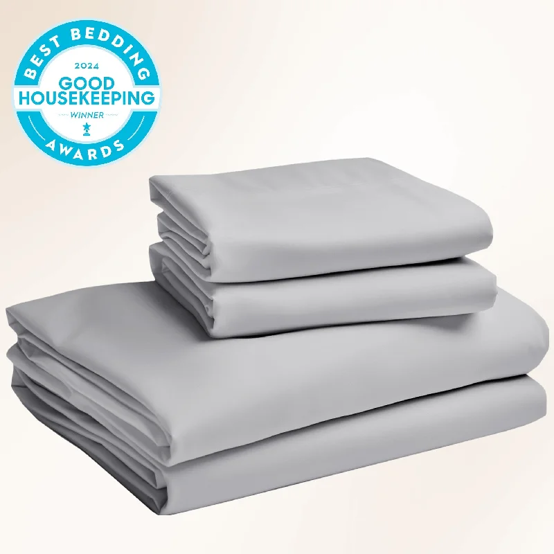 King - Size Sheet Sets with a Decorative Pillow SetSheet Set - 100% Egyptian Cotton - Luxury Comfort