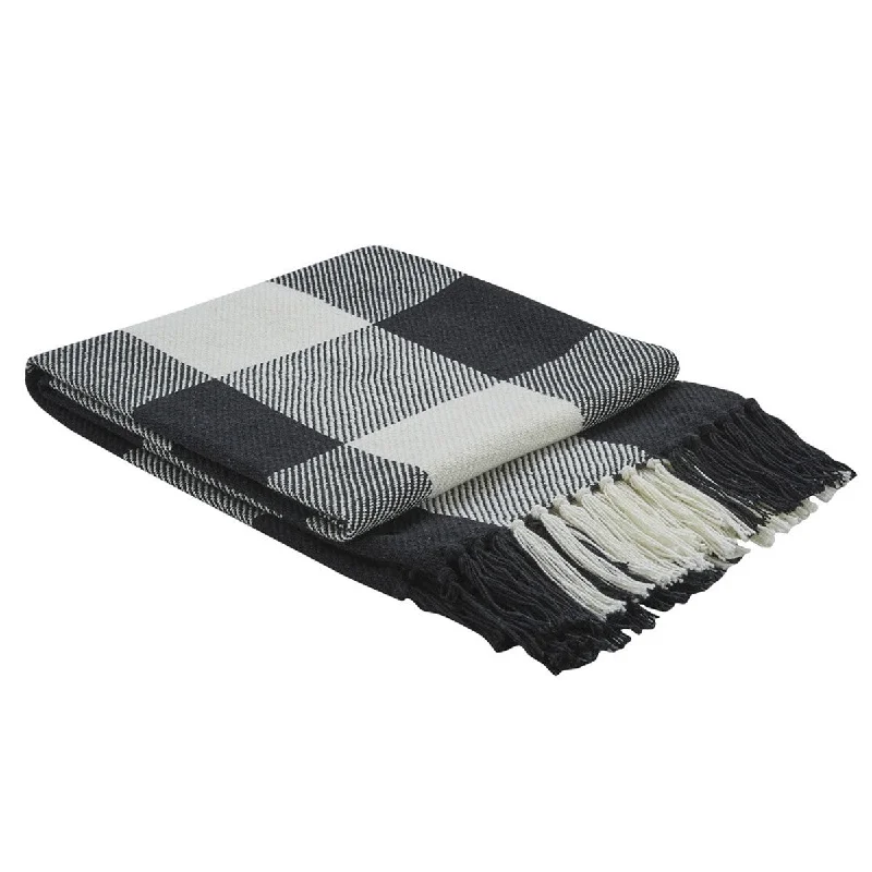 Cooling Pillows for Hot SleepersWicklow Check Throw - Black & Cream Park Designs