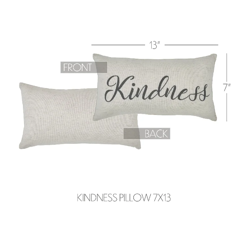 Square Pillows for Modern Home DecorFinders Keepers Kindness Pillow 7x13