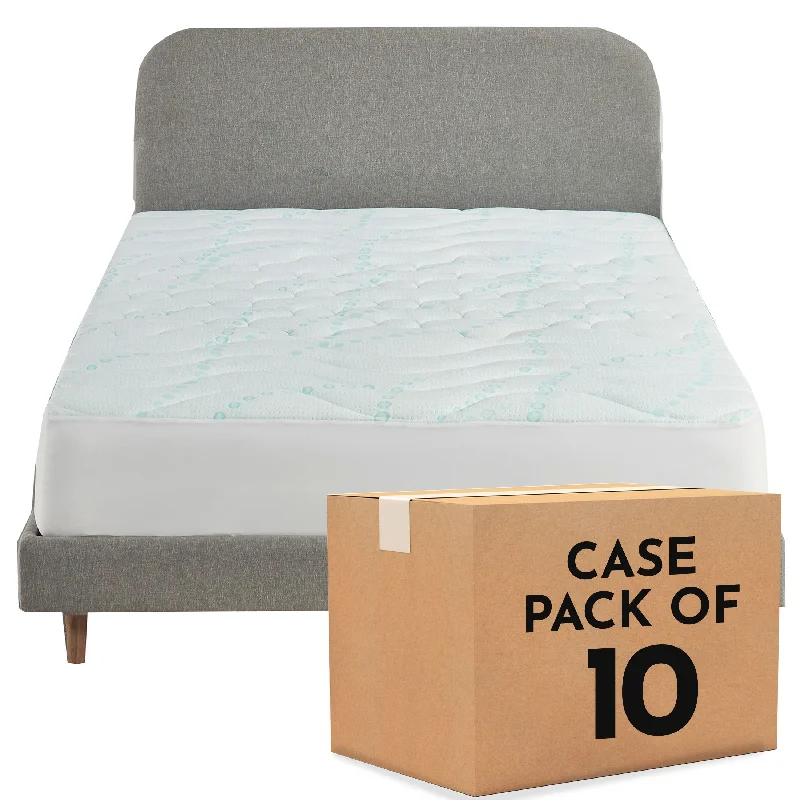 Fitted Sheets with Reinforced Corners for Long - Lasting UseCooling Mattress Pad