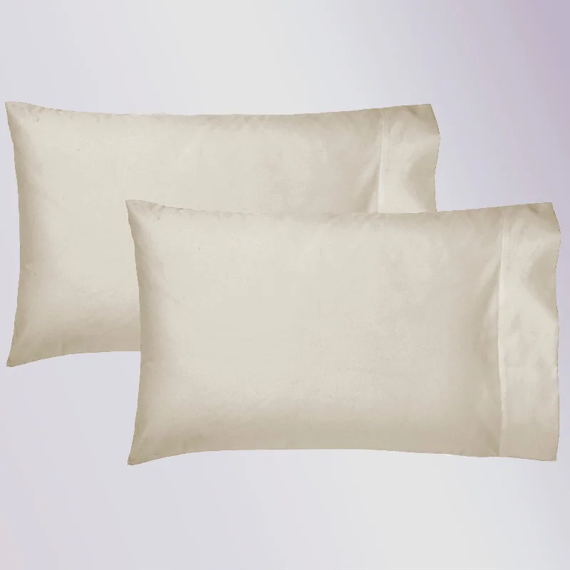 Wrinkle - Free Polyester Sheets for a Low - Maintenance BedPillowcase Pair - 1000 Thread Count - Indulgent Luxury