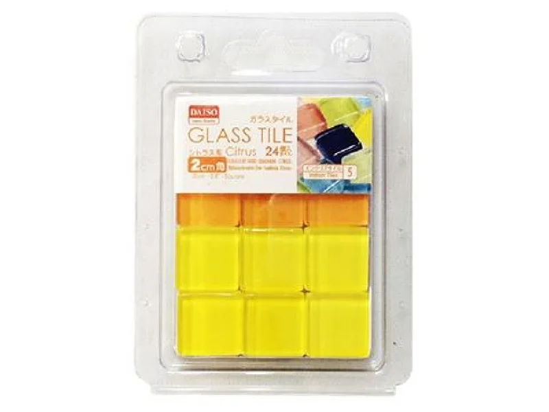 Anti - Pill Microfiber Sheets for a Smooth AppearanceGlass Tile 2Cm Citrus