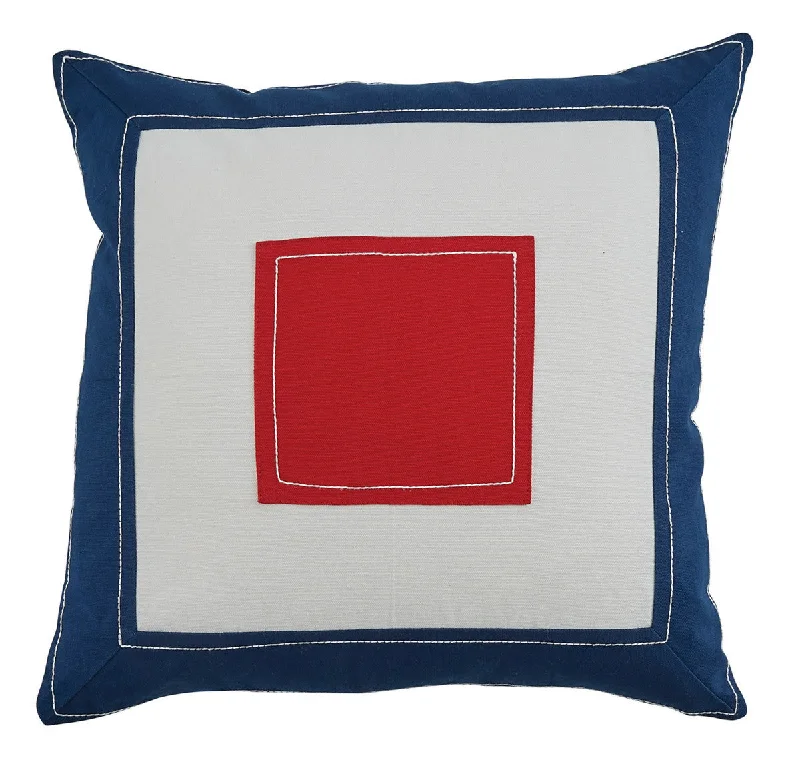 Square Pillows for Modern Home DecorWhiskey Flag Pillow 18x18  Set of 2  Park Designs