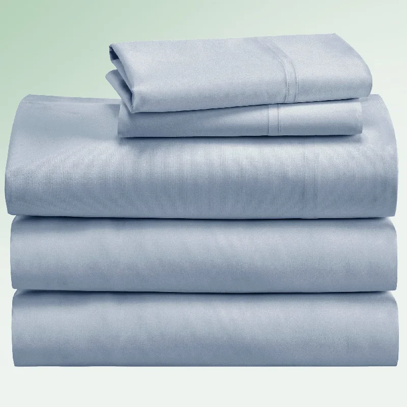 Hypoallergenic Silk Sheets for Sensitive SleepersSheet Set - 600 Thread Count - Deluxe Comfort