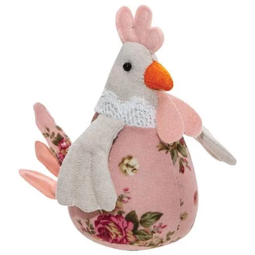 Garden Floral Sitting Hen