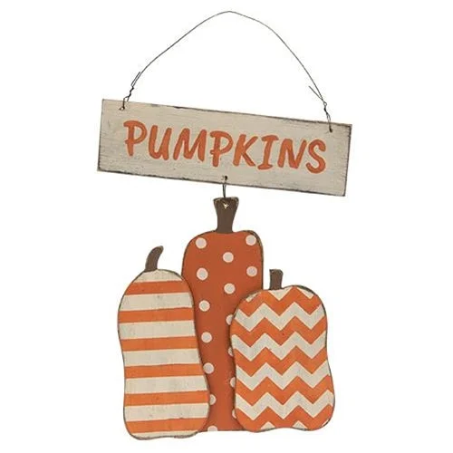 Pumpkins Design Trio Dangler