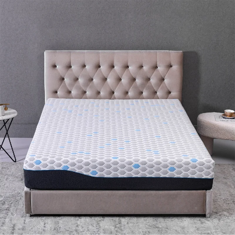 Organic cotton mattresses for a chemical - free sleep surface10 Inch King Size Memory Foam Mattress, Mattress in A Box