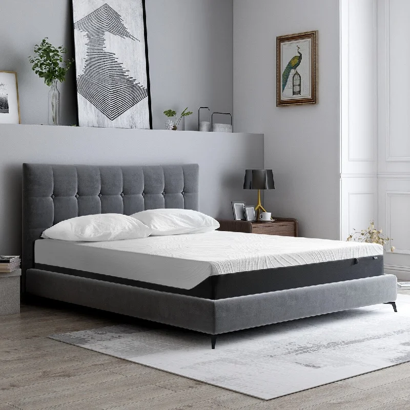 Latex mattresses with natural bounce and breathability10 Inches Gel Memory Foam Mattress（Full)