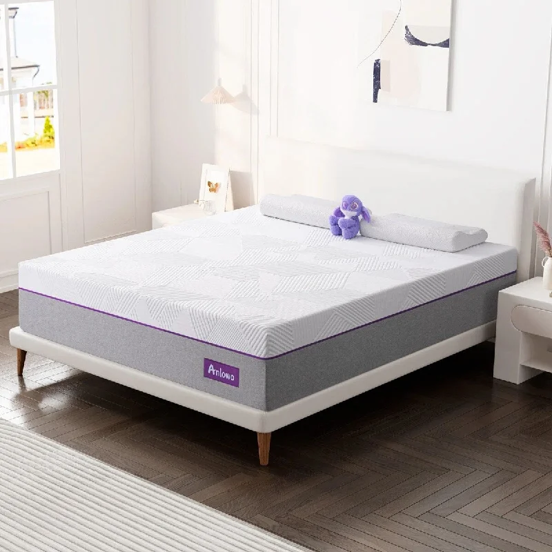 King - size mattresses for spacious master bedrooms10'' Medium Gel Memory Foam Mattress