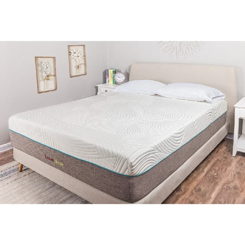 King - size mattresses for spacious master bedrooms12in. Medium Gel Memory Foam Mattress