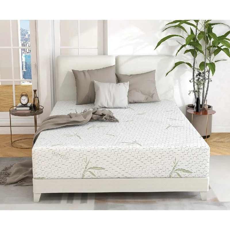 Polyester - foam mattresses for budget - friendly options8 Inch Gel Memory Foam Mattress, Cooling Foam Mattress Bed In a Box