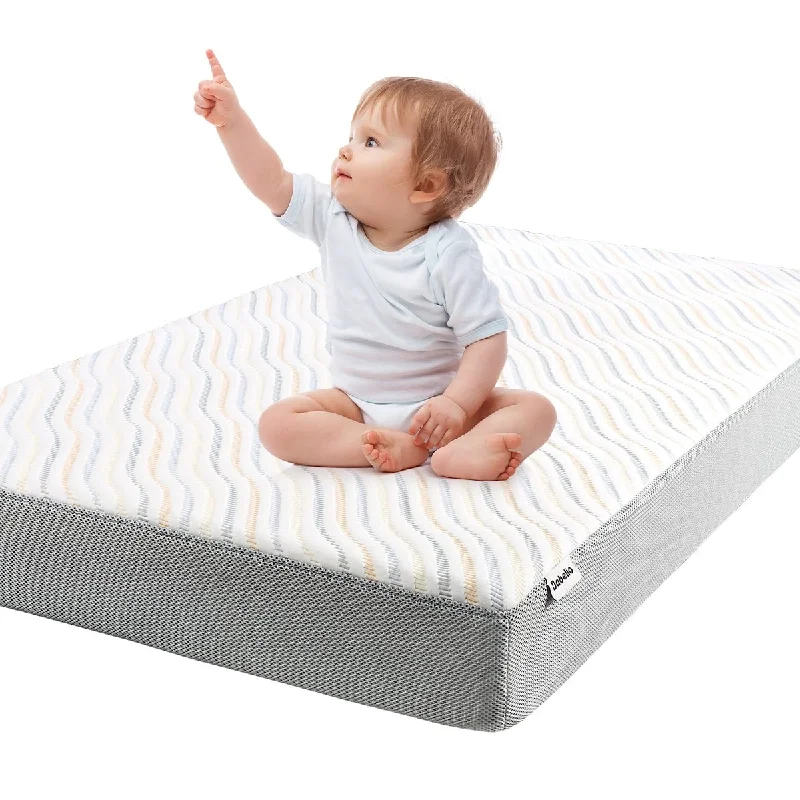 Innerspring mattresses with coil counts for supportBiobased Crib and Toddler Mattress | Dual-Sided USDA Biopreferred and CertiPUR-US Certified biobased Mattress