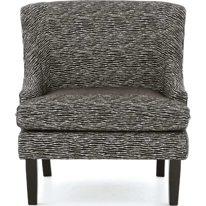 Hybrid mattresses combining foam and innerspring technologyByrams Accent Chair - Black/Cream