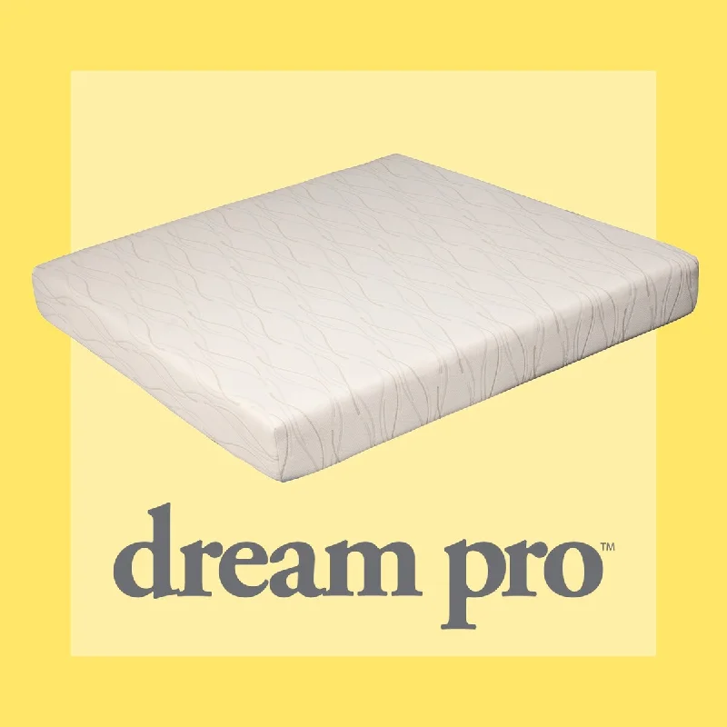 King - size mattresses for spacious master bedroomsDream Pro Restore Lunair 10-inch King-size Gel Memory Foam Mattress - White