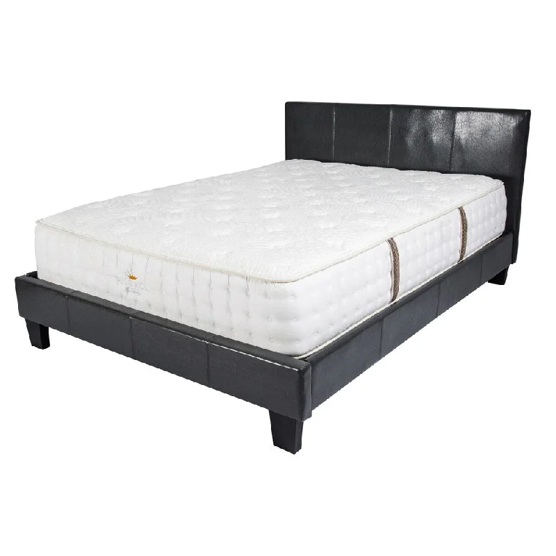 Polyester - foam mattresses for budget - friendly optionsFurniture of America Carmen 13-inch Queen-size Gel Hybrid Mattress