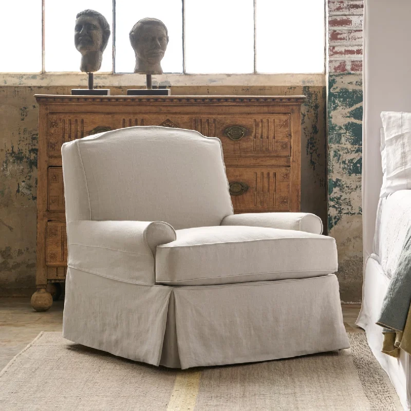 Hybrid mattresses combining foam and innerspring technologyGilmore Slipcovered Chair