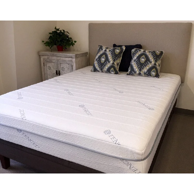 Polyester - foam mattresses for budget - friendly optionsIcon Sleep by Sommette Cool Tencel 11-inch Twin-size Gel Memory Foam Mattress