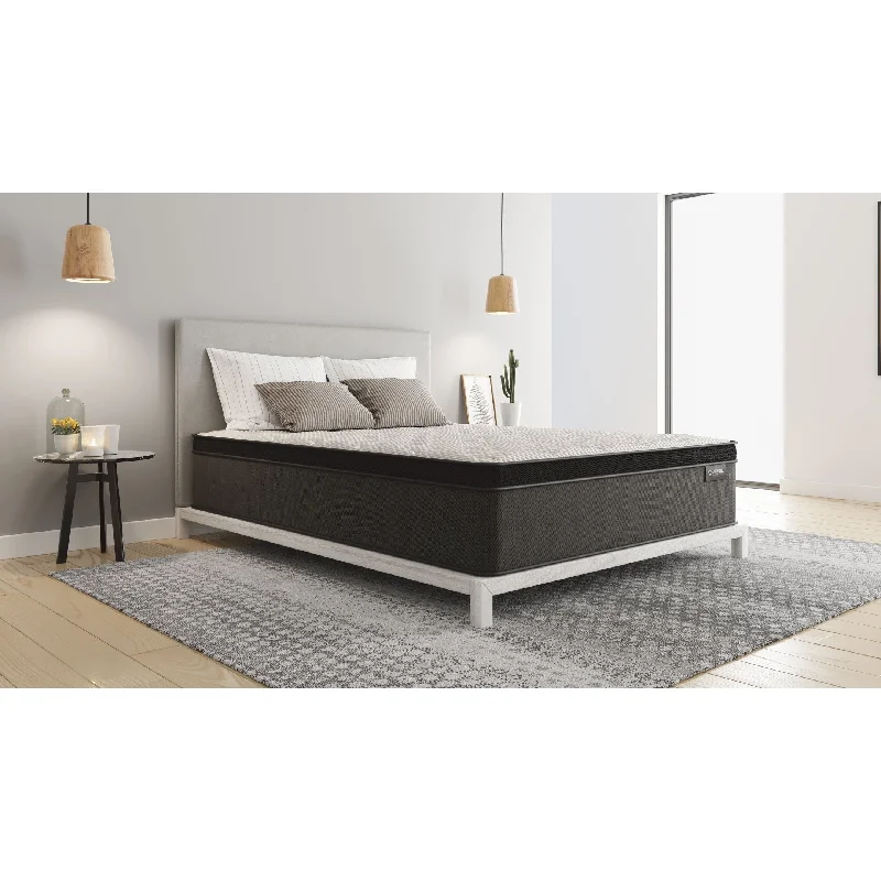 Innerspring mattresses with coil counts for supportLightTouch Copper Infusion Hybrid EuroTop Mattress 14-inch