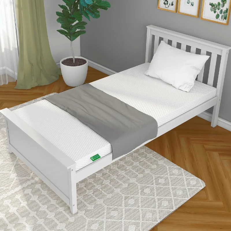 Latex mattresses with natural bounce and breathabilityMax and Lily 5" Memory Foam Mattress Twin