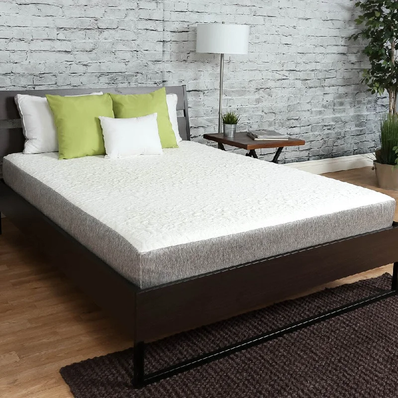 Wool - filled mattresses for natural insulation and moisture - wickingPremier Sleep Products 8-inch Firm Graphite Gel Memory Foam Mattress