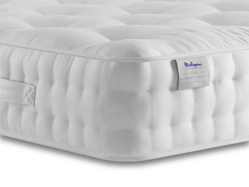 Queen - size mattresses for couples and standard bedroomsRelyon Luxury Wool 2150 Mattress