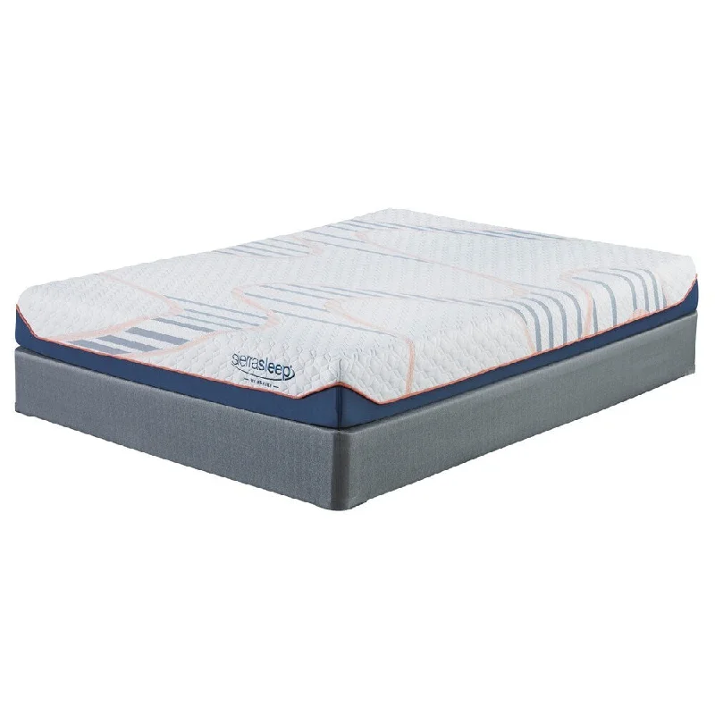 Innerspring mattresses with coil counts for supportSierra Sleep by Ashley MyGel 8-inch Full-size Gel Memory Foam Mattress