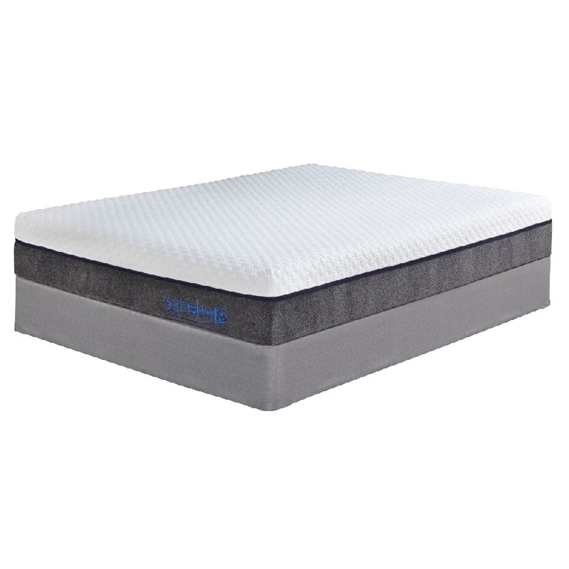 Queen - size mattresses for couples and standard bedroomsSierra Sleep by Ashley Mygel Hybrid Twin-size Mattress