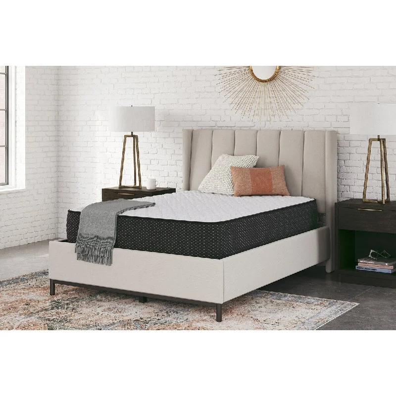 Innerspring mattresses with coil counts for supportSignature Design by Ashley Limited Edition Firm White Mattress