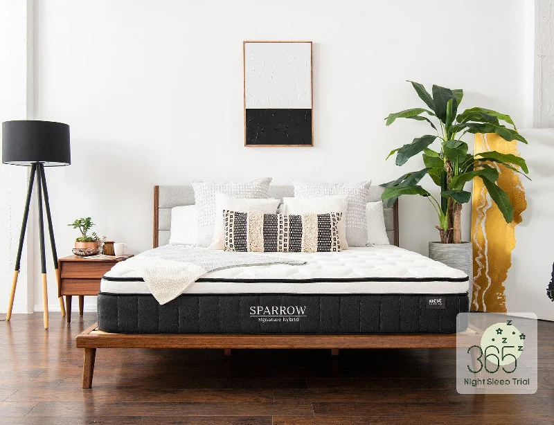 Organic cotton mattresses for a chemical - free sleep surfaceSparrow Signature Hybrid