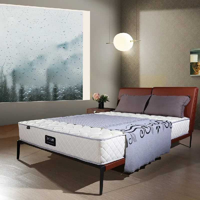 Queen - size mattresses for couples and standard bedroomsTiramisuBest Memory Foam Mattress Innerspring Hybrid Mattress-white