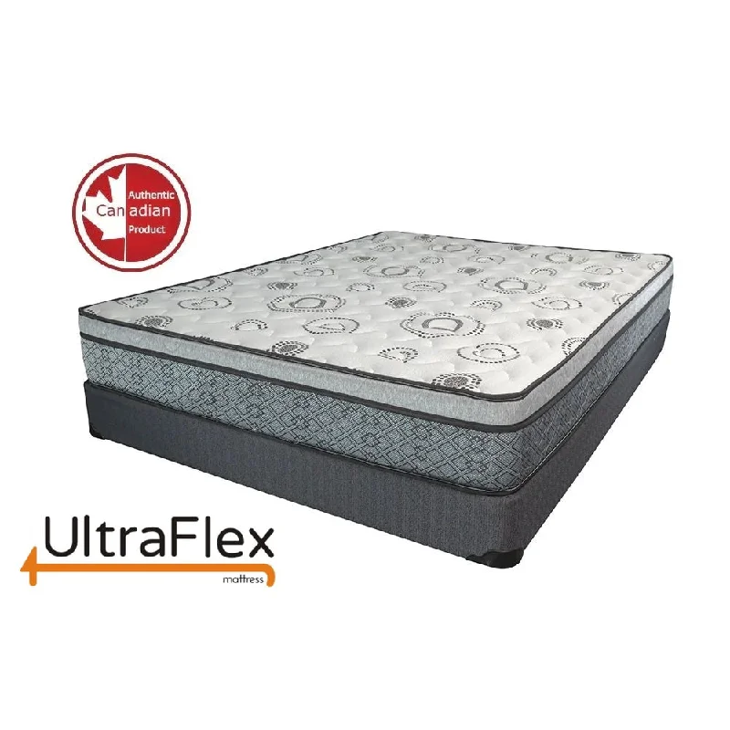 Natural latex and organic cotton blend mattressesUltraFlex EVOKE Orthopedic, Smart Cool Gel Memory Foam, Eco-friendly FIRM Mattress (Made in Canada)