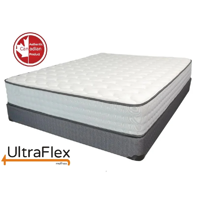 Innerspring mattresses with coil counts for supportUltraFlex GLORY 10" Orthopedic Pocket Coil Foam Encased, Eco-friendly Hybrid Mattress (Made in Canada)