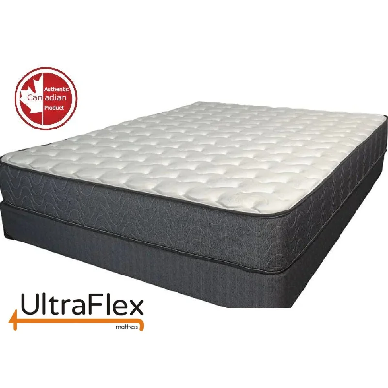 Queen - size mattresses for couples and standard bedroomsUltraFlex INFINITY Orthopedic Spinal Care, Premium Soy Foam, Eco-friendly Mattress with Waterproof Mattress Protector (Made in Canada)