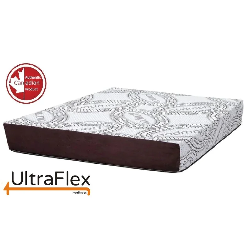 Polyester - foam mattresses for budget - friendly optionsUltraFlex SERENITY Orthopedic, Premium Smart Gel Infused Memory Foam, Eco-friendly Mattress (Made in Canada)