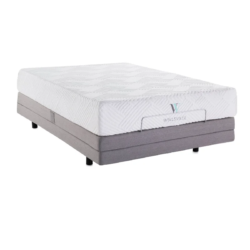 Innerspring mattresses with coil counts for supportWellsville 11" Air Foam Gel Mattress